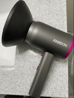 Aniekin Hair Dryer With Diffuser - Ionic Blow Dryer