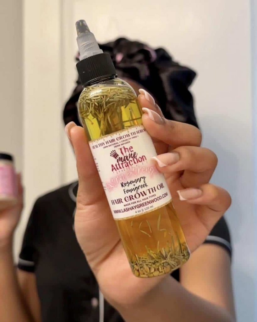  Mane Attraction Hair Growth Oil benefits