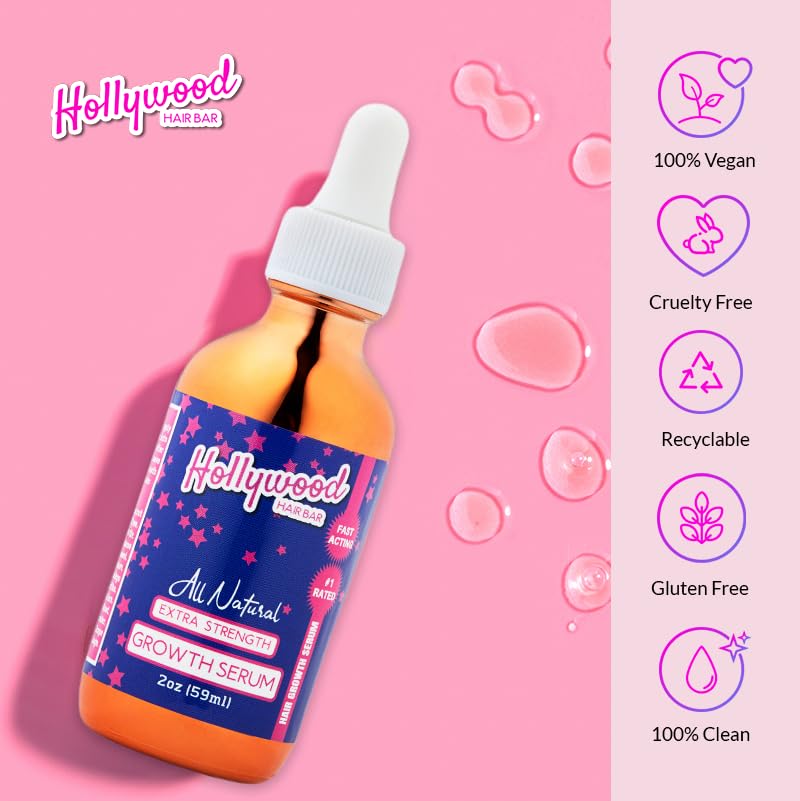 Hollywood Hair Bar: Hair Oil Regrowth Serum